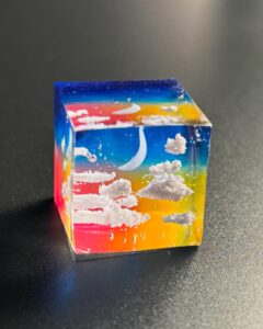 夕焼けの空